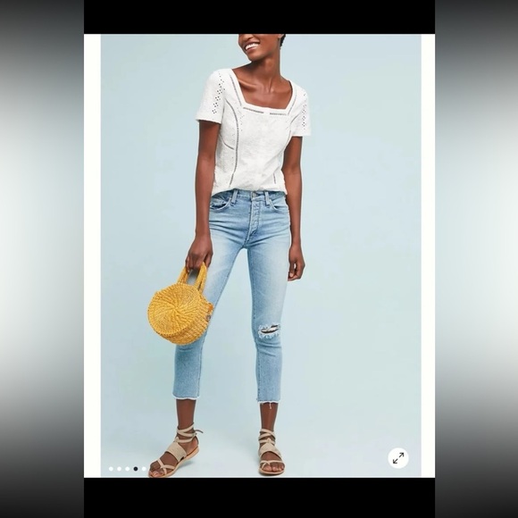 Anthropologie Aurora Eyelet Top ett:twa
size XL - Picture 2 of 12